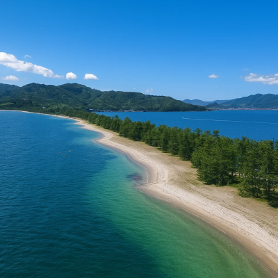 Amanohashidate Beach