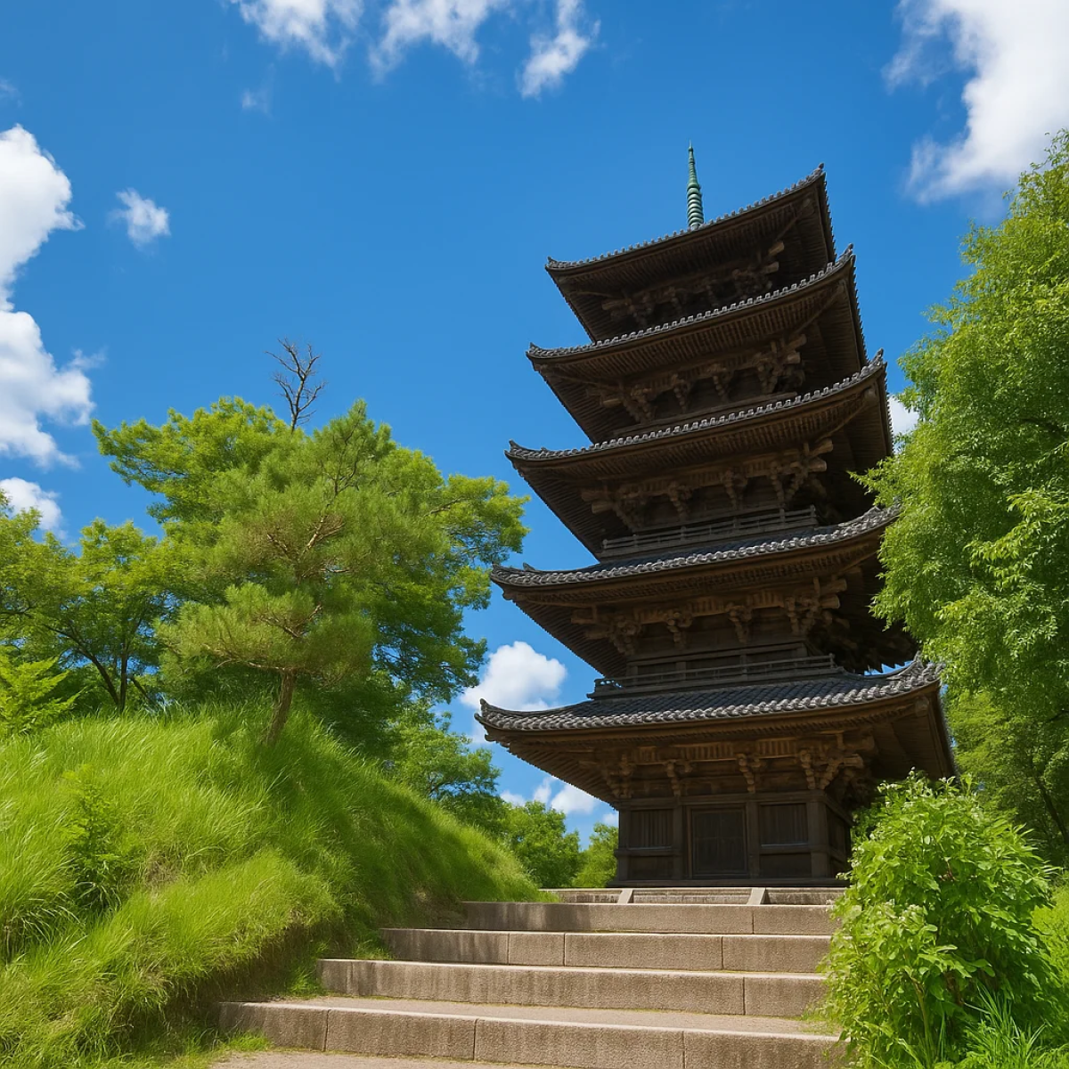 Bitchu Kokubunji Temple