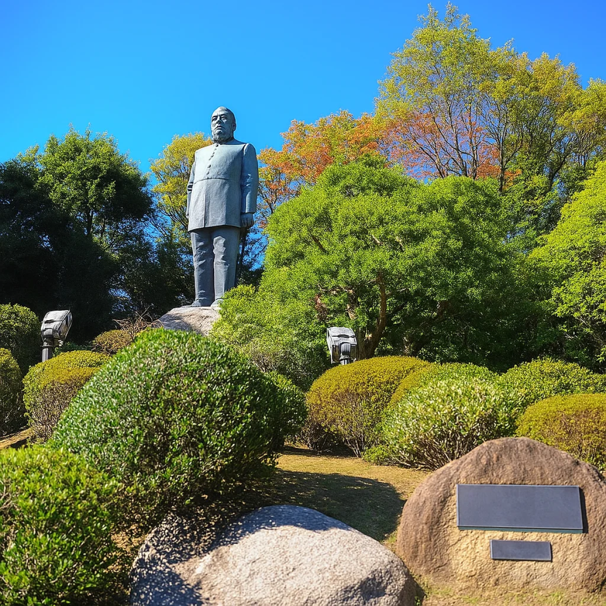 Bronze statue of Saigo Takamori