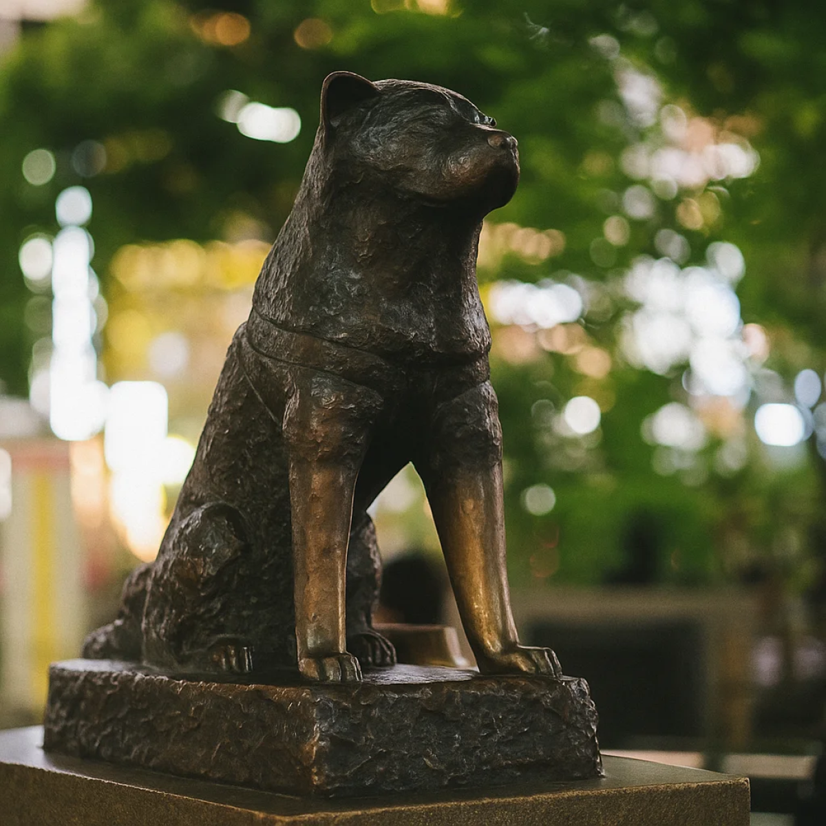 Hachiko Statue