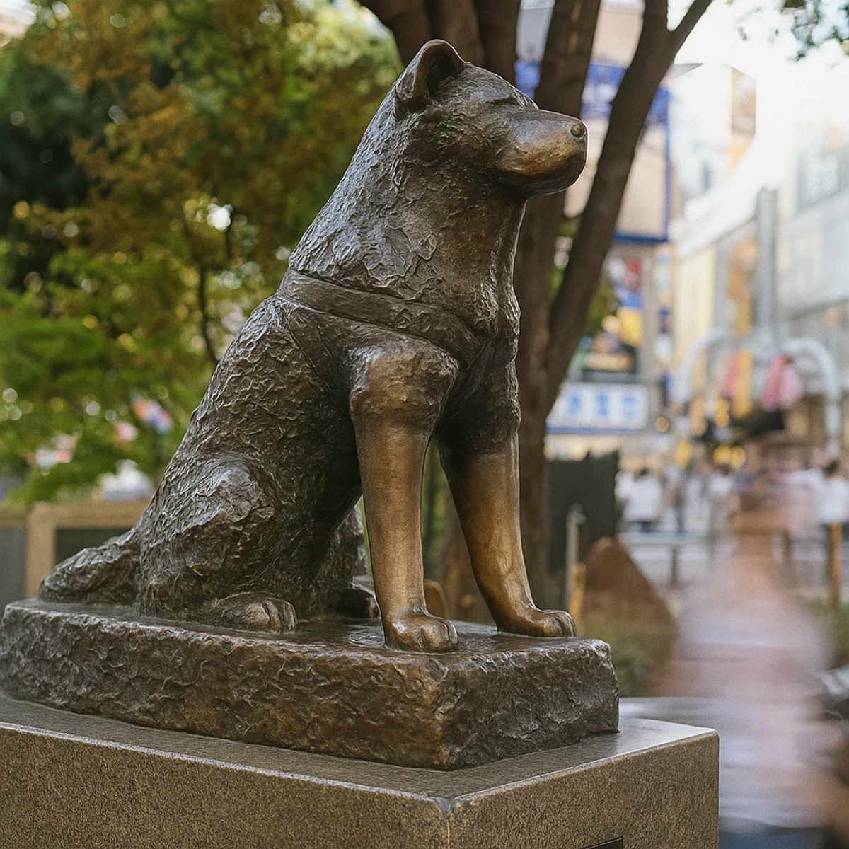 Hachiko Statue