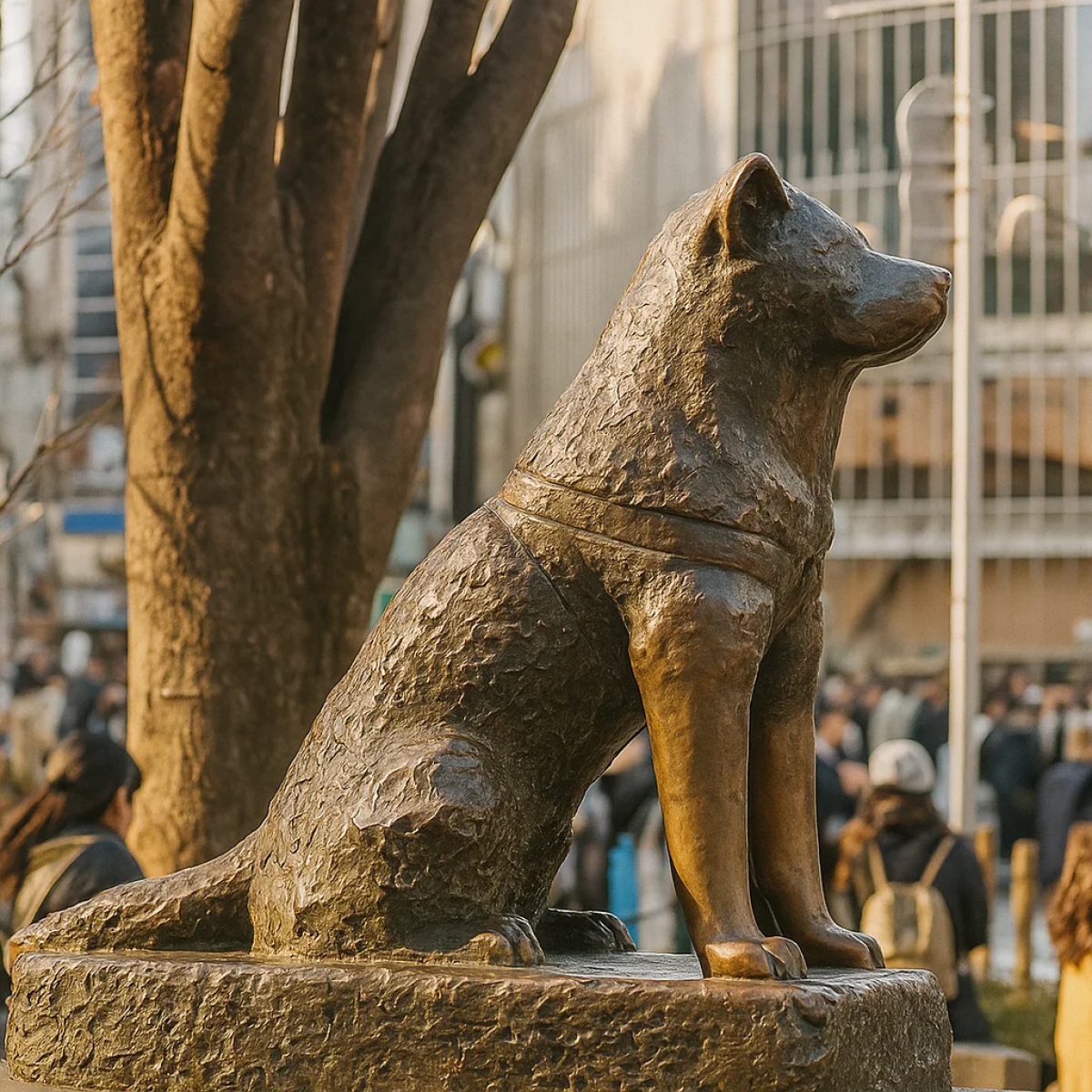 Hachiko Statue