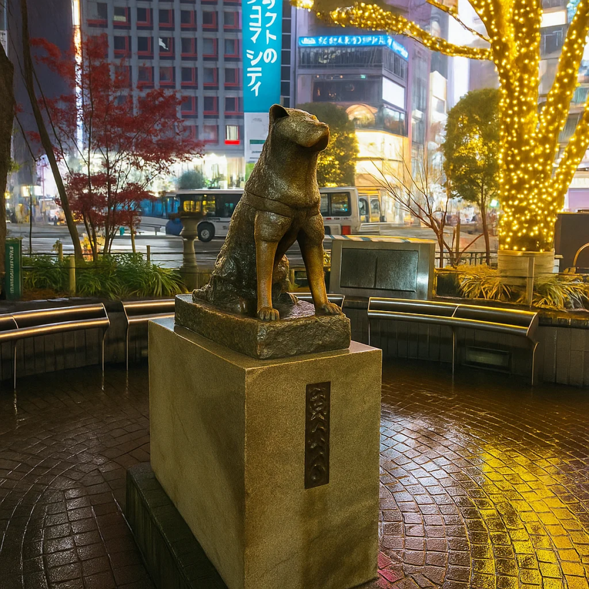 Hachiko Statue
