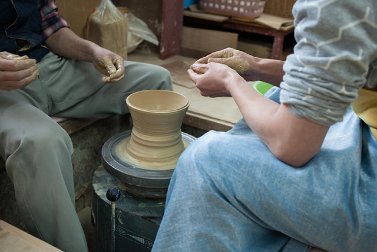 Hagiyaki Pottery