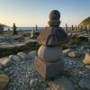 Hinoshima Stone Pagodas