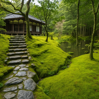 Kokedera (Moss Temple)