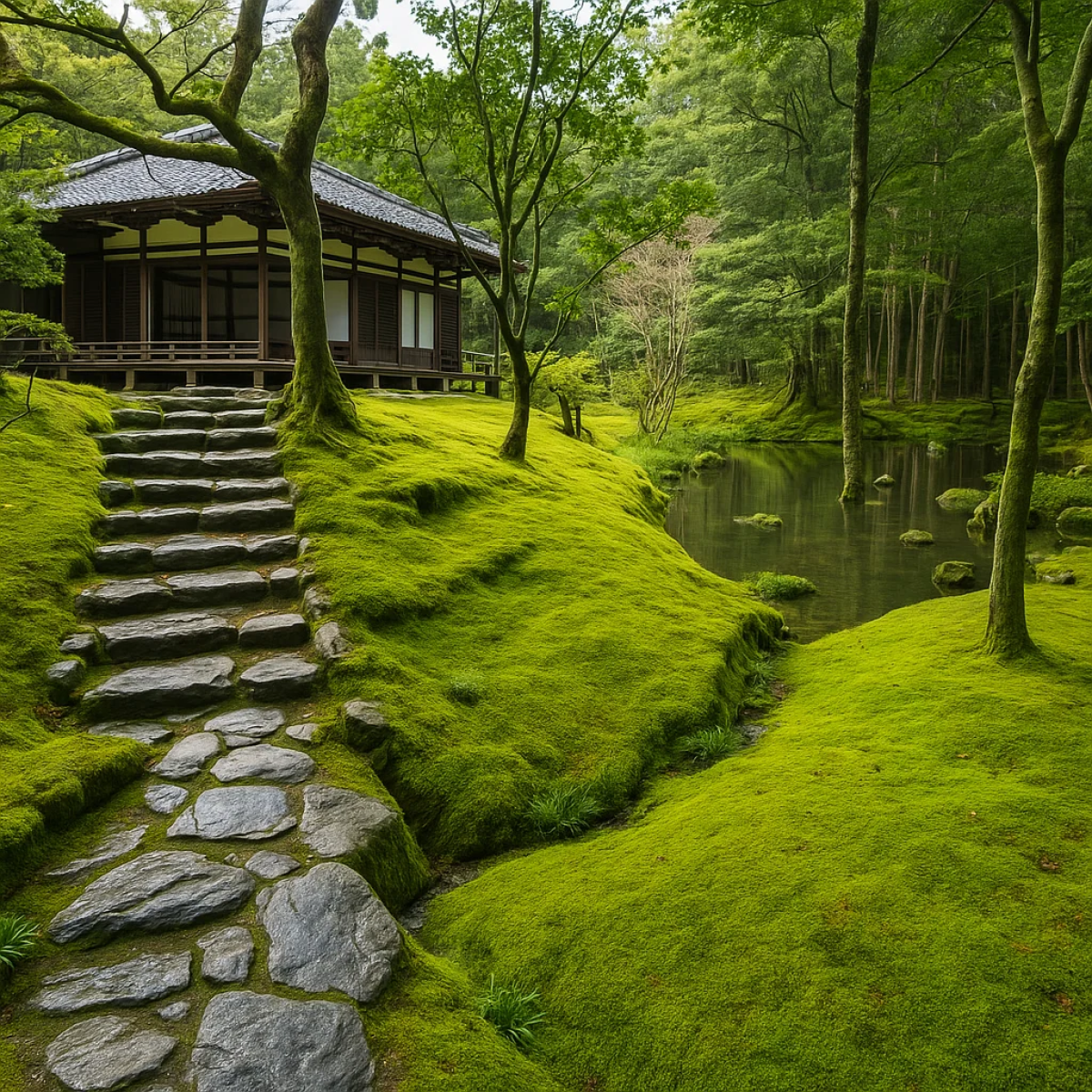 Kokedera (Moss Temple)