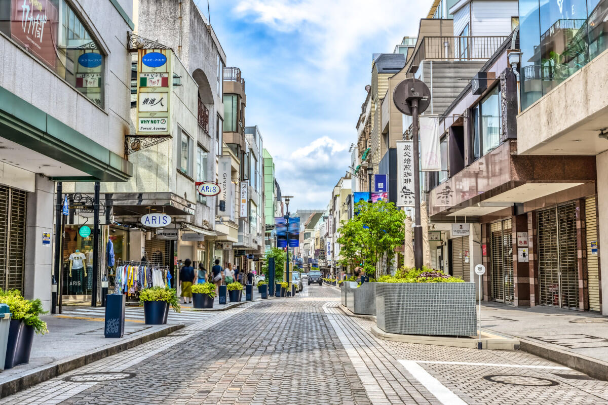 Motomachi shopping street