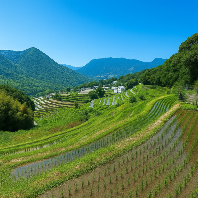 Nakayama Senmaida (Thousand Rice Terraces)