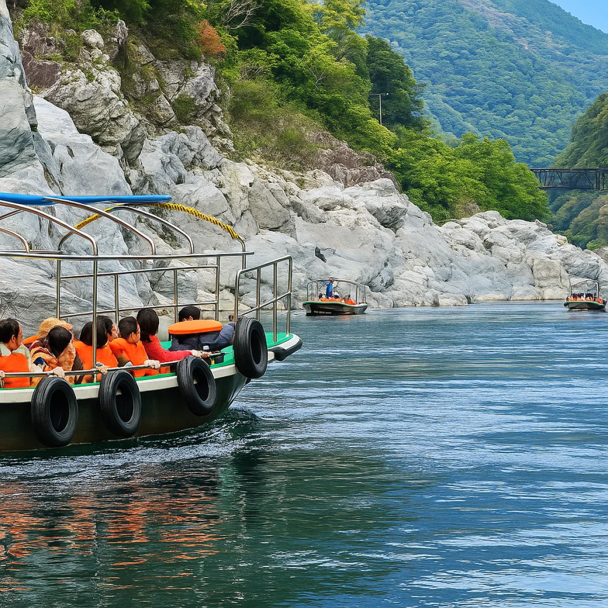 Oboke Sightseeing Boat Cruise
