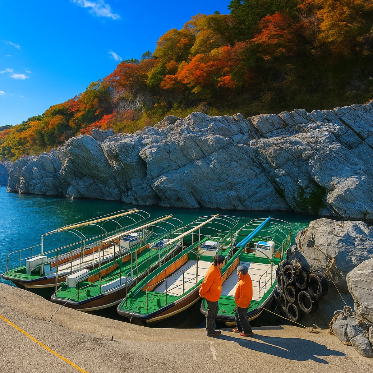 Oboke Sightseeing Boat Cruise