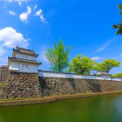 Oita Castle Ruins Park