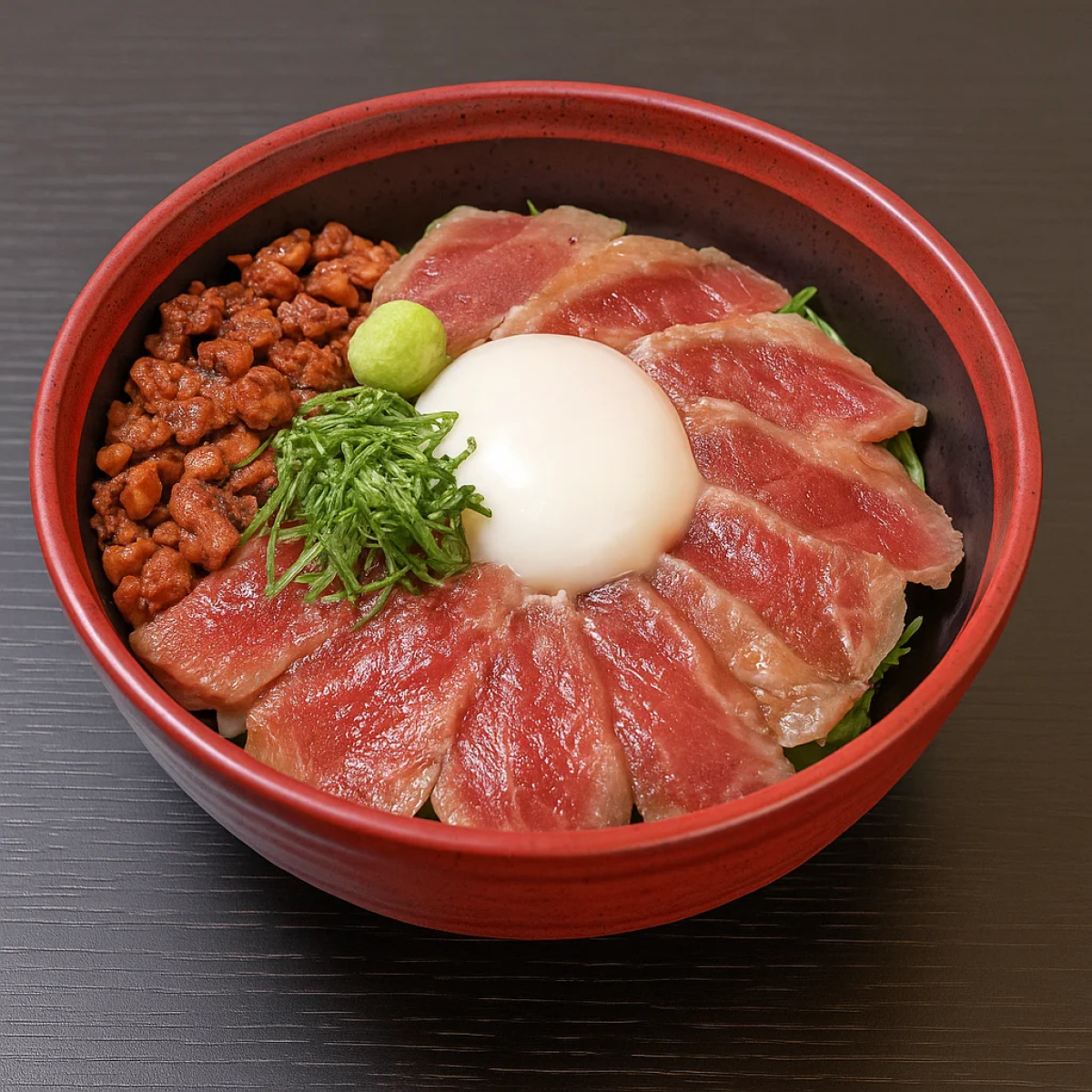red wagyu donburi