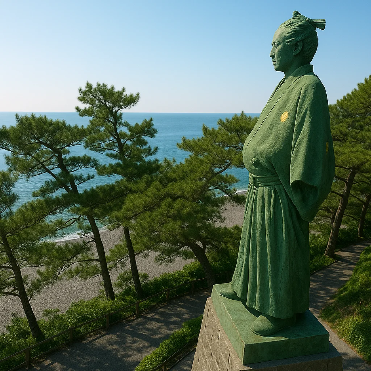 Sakamoto Ryoma Statue