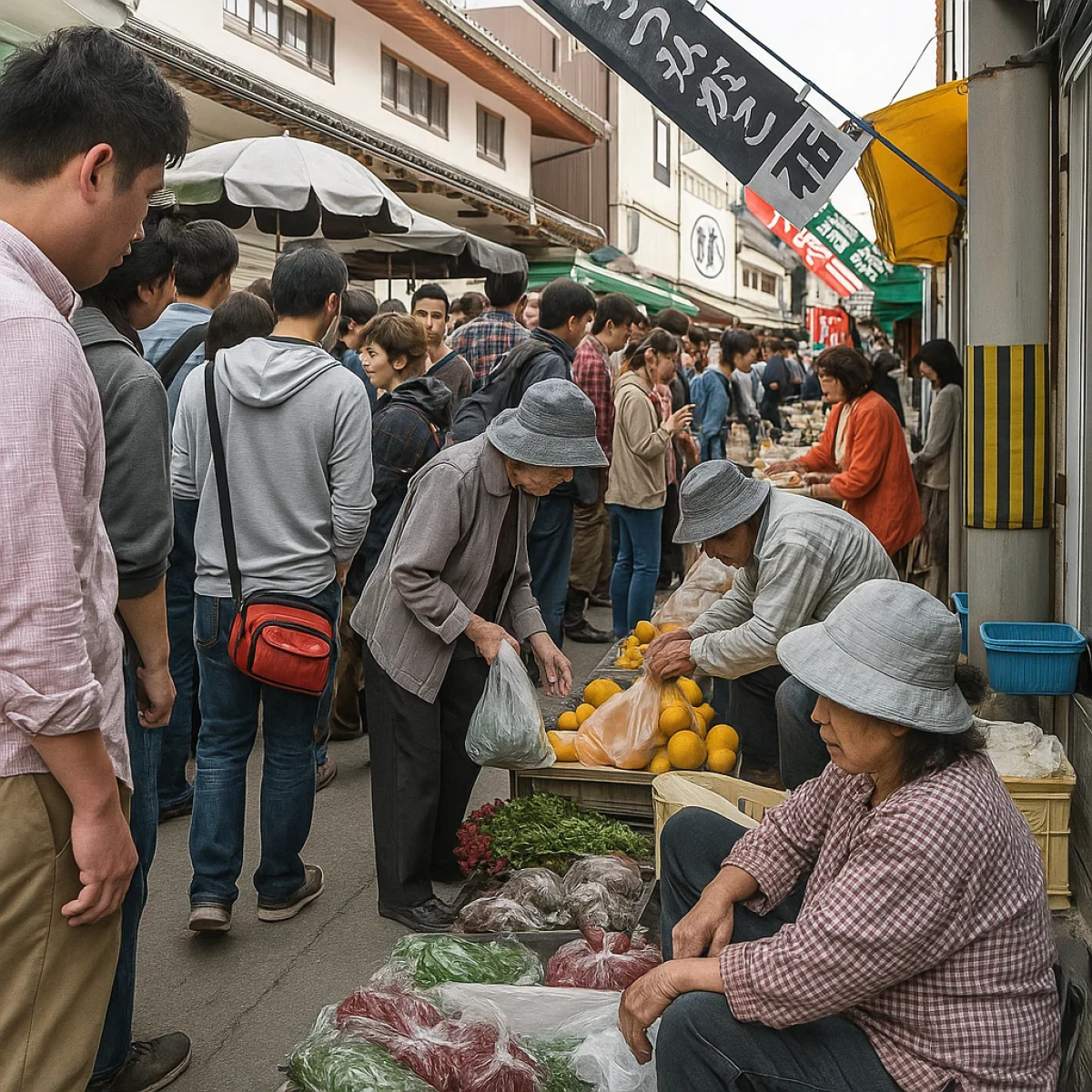 Yobuko Morning Market