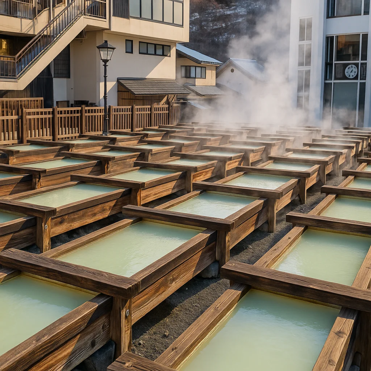 Yubatake (Hot Water Field)