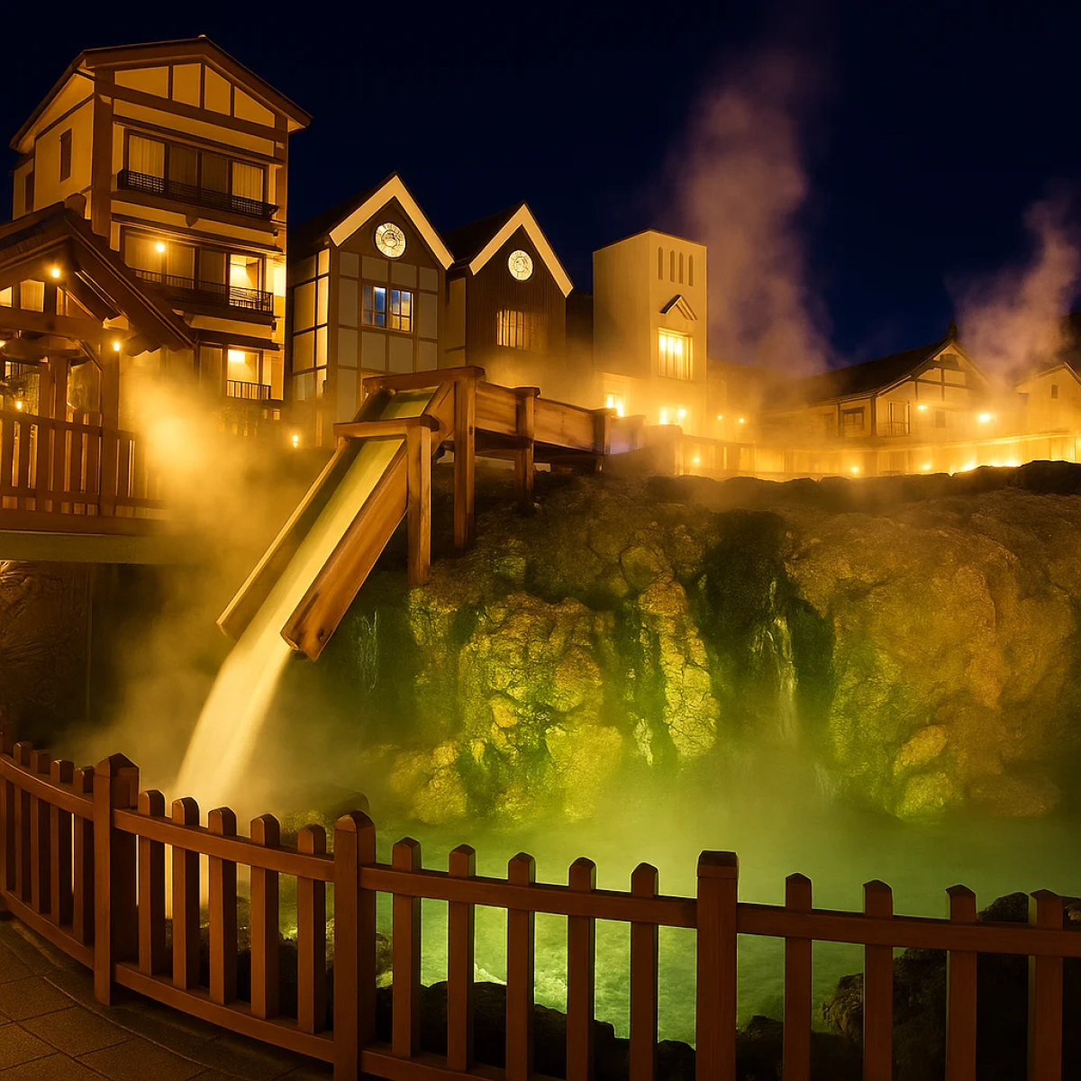 Yubatake (Hot Water Field)