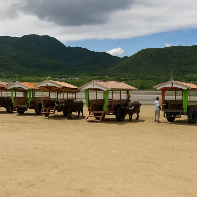 Yubujima Suigyu Cart Ride