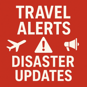 Reiswaarschuwingen en Noodupdates