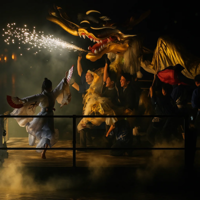 Amanohashidate Monjudo Festival