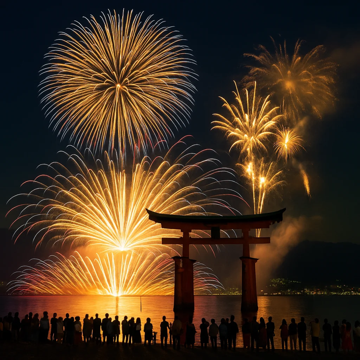 Miyajima Water Fireworks Festival