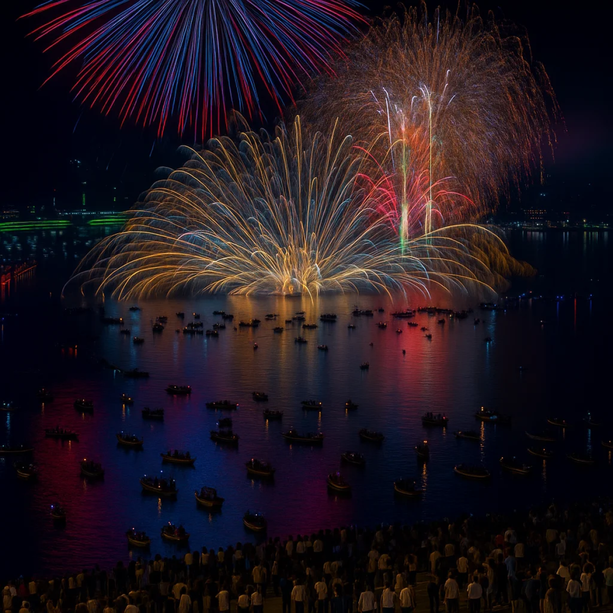 Miyajima Water Fireworks Festival