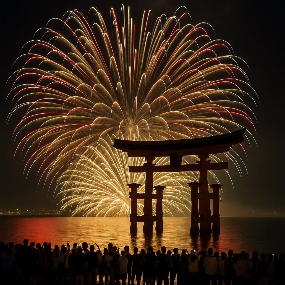 Miyajima Water Fireworks Festival