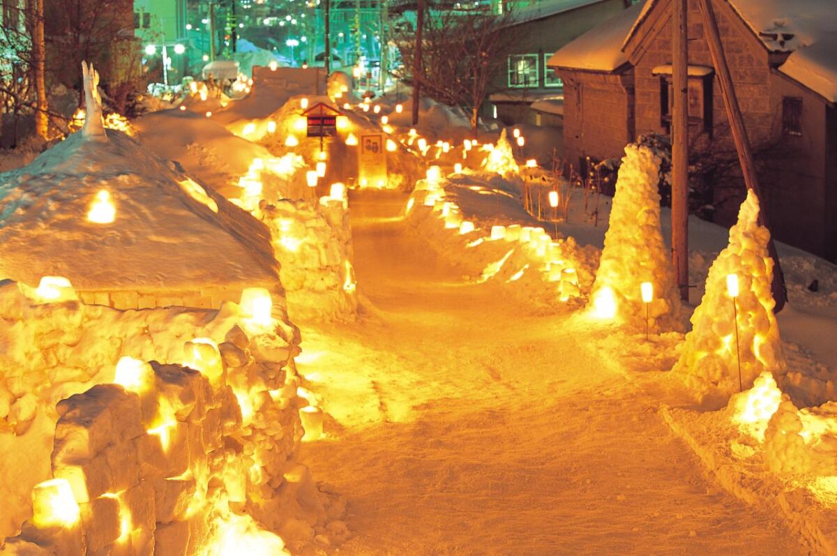 Otaru Snow Light Path Festival