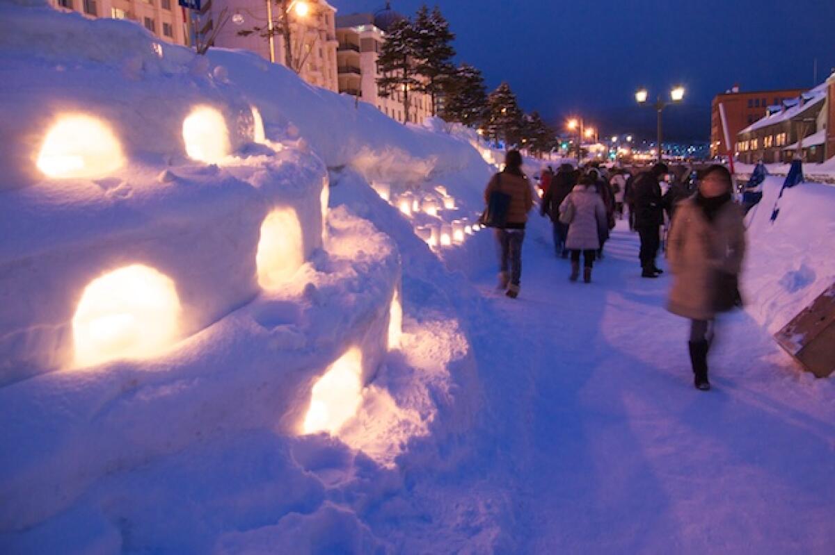 Otaru Snow Light Path Festival