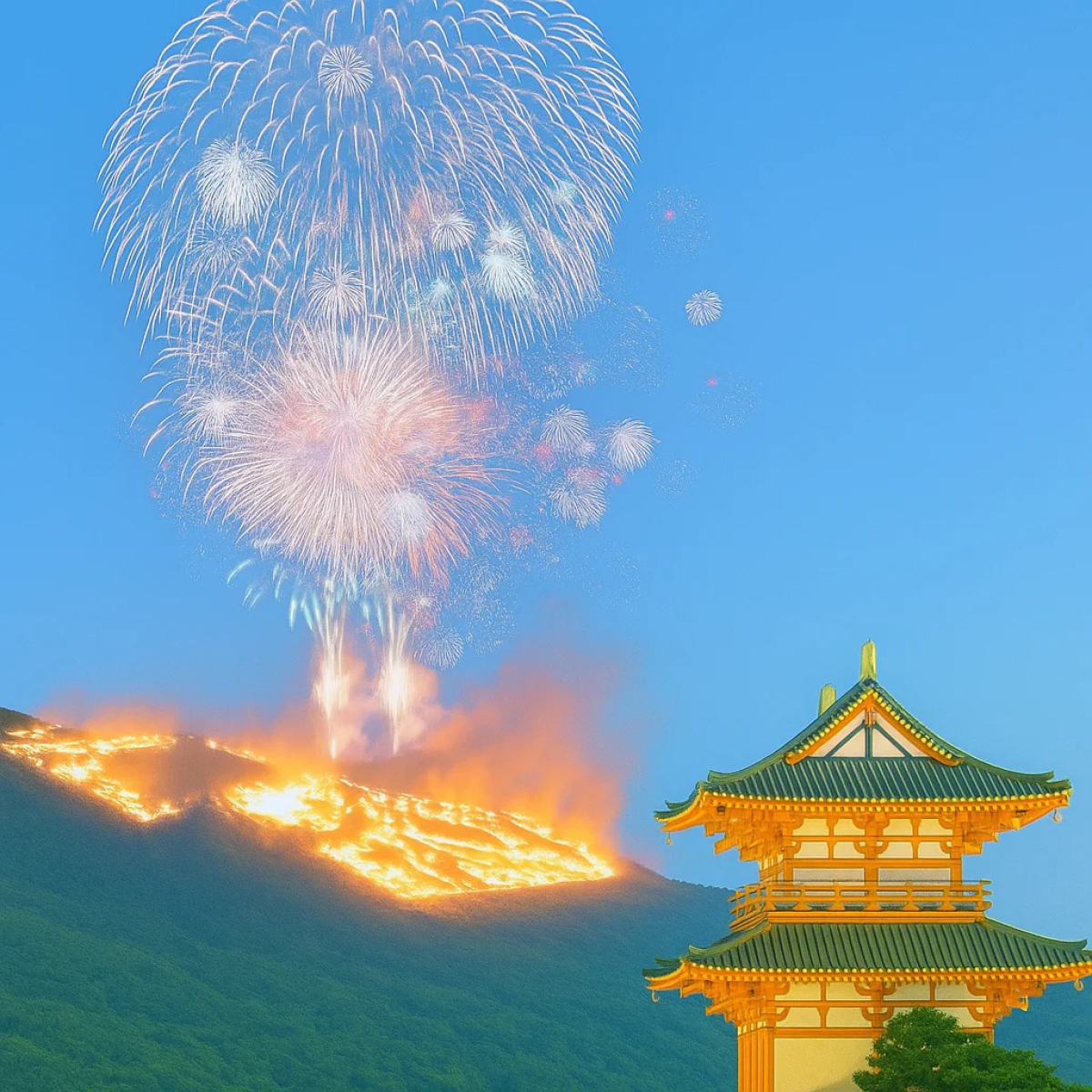 Wakakusa Yamayaki Festival