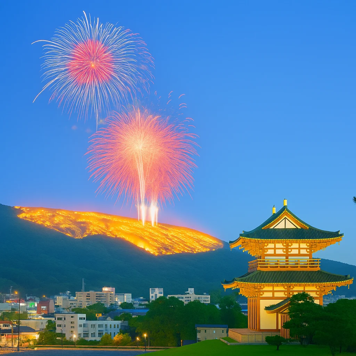 Wakakusa Yamayaki Festival